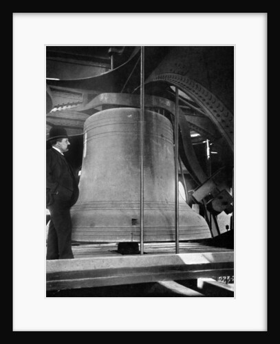 Bell in the tower of Big Ben, Palace of Westminster, London by Anonymous