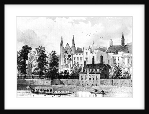 St Stephen's Chapel and the Speaker's House, Westminster, London by Anonymous