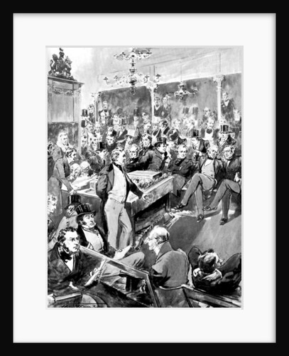 The House of Commons in 1846 by Anonymous