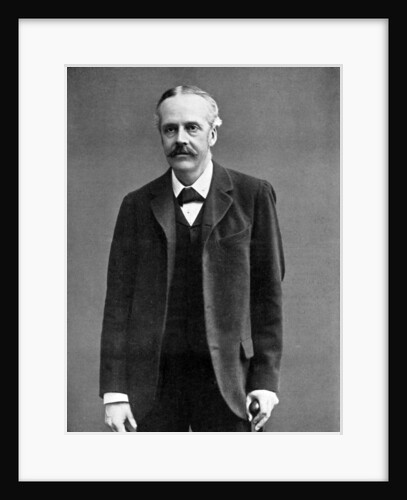 Arthur James Balfour, 1st Earl of Balfour, British statesman and Prime Minister by London Stereoscopic & Photographic Co