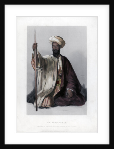An Arab Sheik by WJ Edwards