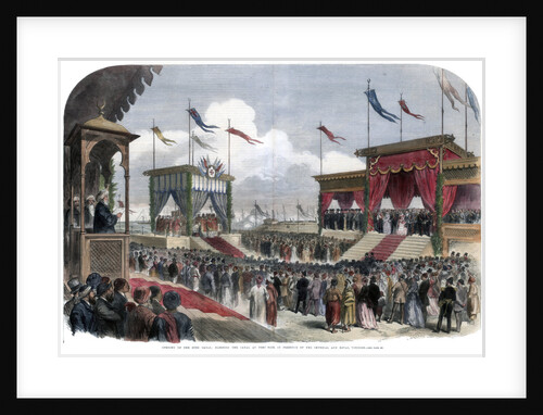 The Opening of the Suez Canal, Port Said, Egypt by Anonymous