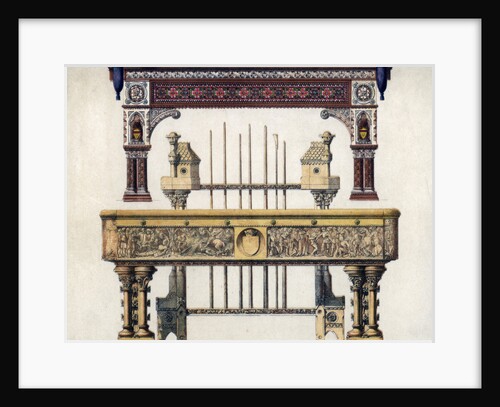 Billiard tables by John Burley Waring