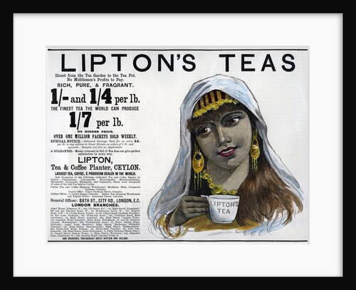 Lipton's Teas advertisement by Anonymous