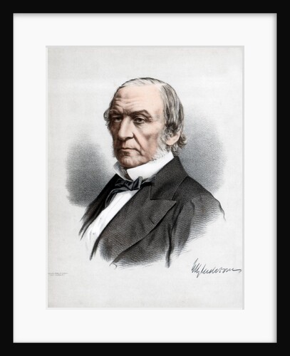 William Ewart Gladstone, British Liberal Party statesman and Prime Minister by Cassell