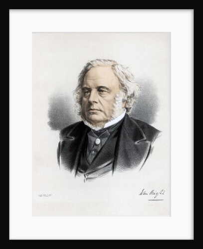 John Bright, British Radical and Liberal statesman by Cassell