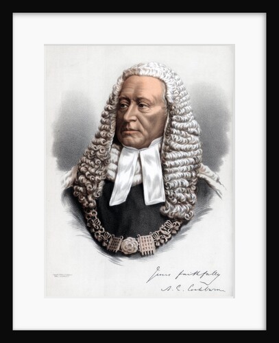Sir Alexander James Edmund Cockburn, 12th Baronet, Lord Chief Justice of England by Cassell