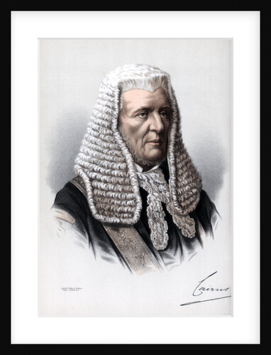 Hugh NcCalmont Cairns, 1st Earl Cairns, Lord Chancellor of Great Britain by Cassell