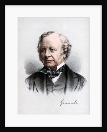 Granville Leveson-Gower, 2nd Earl Granville, British Liberal statesman by Cassell