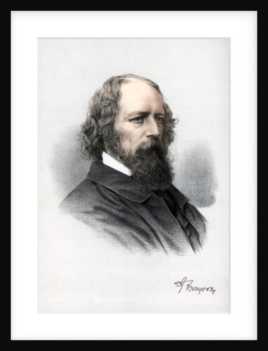 Alfred Tennyson, 1st Baron Tennyson, English poet by Cassell