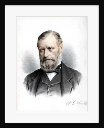 William Edward Forster, British Liberal politician by Cassell