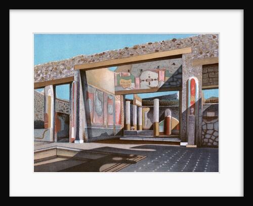 Remains of the house of the banker Lucius Caecilius Iucundus, Pompeii by Anonymous