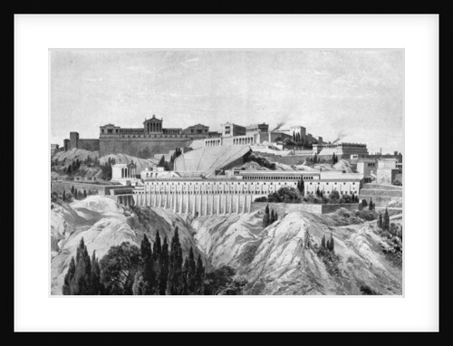 The Acropolis of Pergamon by O Schulz