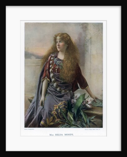 Hilda Moody, British actress by Ellis & Walery