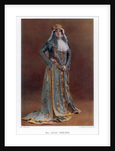 Julia Neilson, English actress by R Johnson