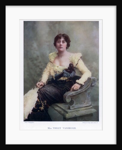 Violet Vanbrugh, English actress by Window & Grove