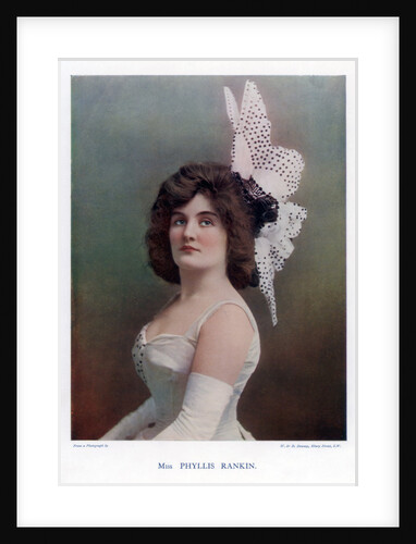 Phyllis Rankin, American actress by W&D Downey