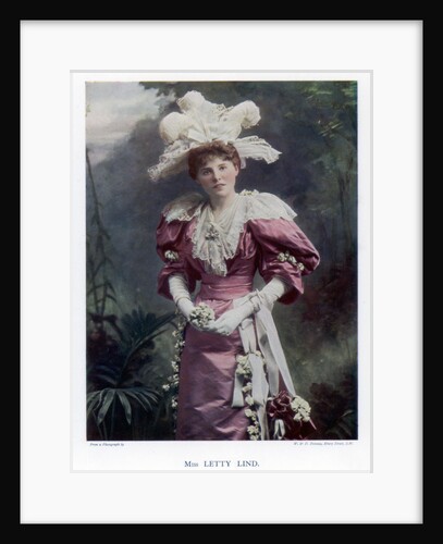 Letty Lind, actress and dancer by W&D Downey