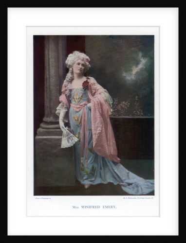 Winifred Emery, English actress by Mendelssohn