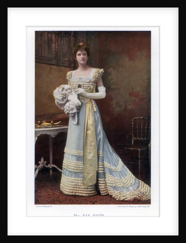 Fay Davis, American stage actress by Ellis & Walery