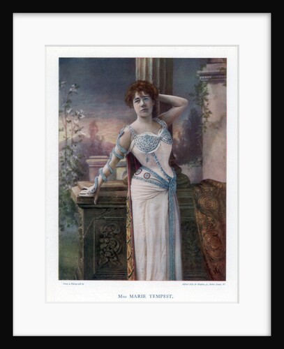 Dame Marie Tempest, English singer and actress by Ellis & Walery