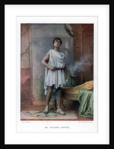 Charles Hayden Coffin, English actor and singer by Ellis & Walery