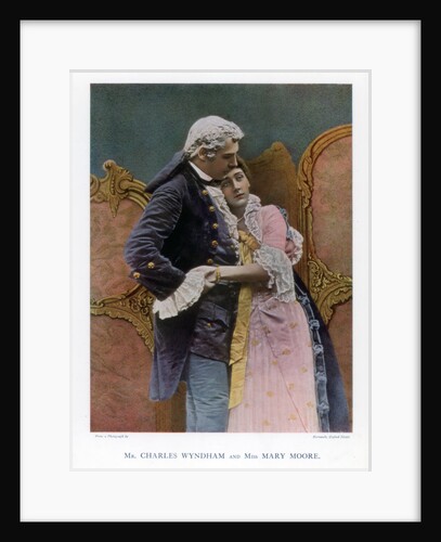 Charles Wyndham and Mary Moore, English actors by Barraud