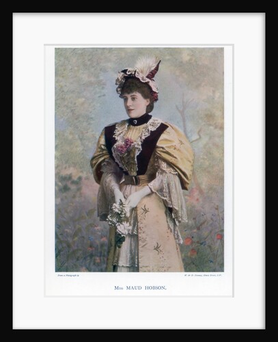Maud Hobson, actress by W&D Downey
