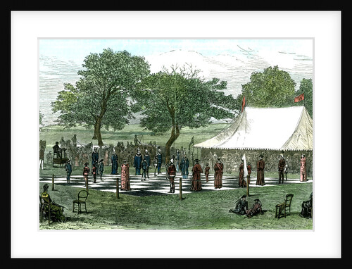 A Game at Chess with Living Pieces by Anonymous