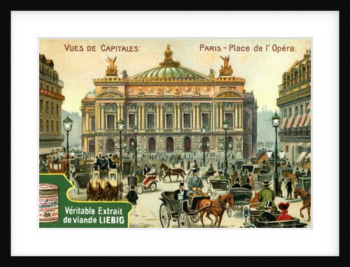 Views of Capitals: Place de l'Opera, Paris by Anonymous