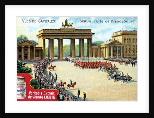 Views of Capitals: Brandenburg Gate, Berlin by Anonymous