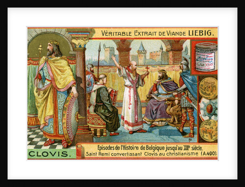 Episodes in the history of Belgium up until the 13th century: King Clovis I by Anonymous