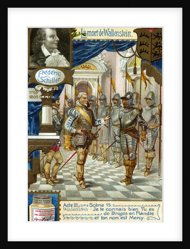 The Death of Wallenstein by Friedrich Schiller by Anonymous