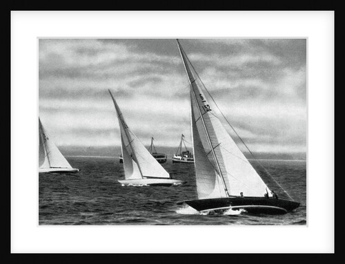 Six metre R class sailing, Berlin Olympics by Anonymous