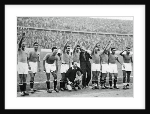 Italian national football team, Berlin Olympics by Anonymous