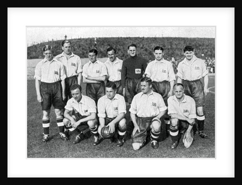 British Olympic football team, Berlin Olympics by Anonymous