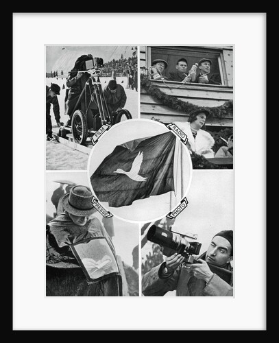 The media in action, Winter Olympic Games, Garmisch-Partenkirchen, Germany by Anonymous