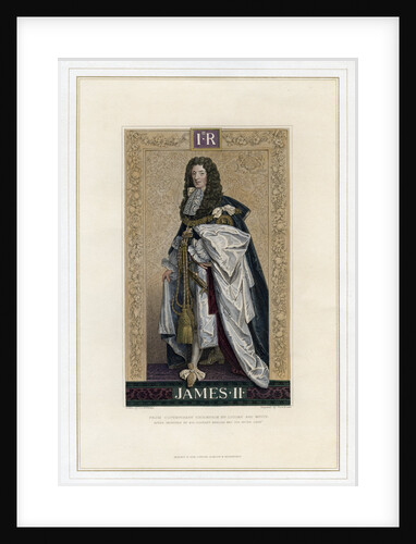 James II, King of England, Scotland and Ireland by T Brown