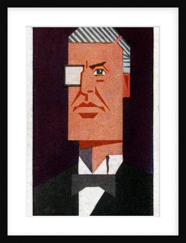 Austen Chamberlain, British politician by Alick P F Ritchie