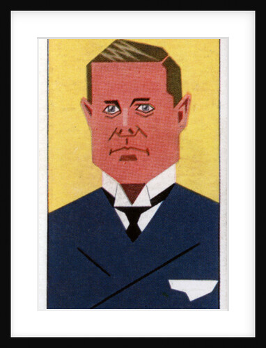 Sir Eric Campbell Geddes, British politician by Alick P F Ritchie