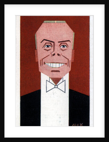 George Grossmith Junior, British actor, manager and playwright by Alick P F Ritchie