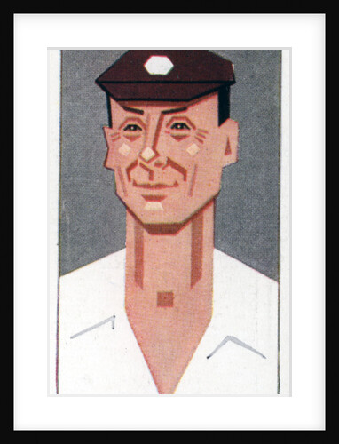 Sir Jack Hobbs, British cricketer by Alick P F Ritchie