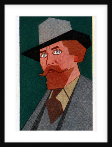 Augustus John, British painter by Alick P F Ritchie