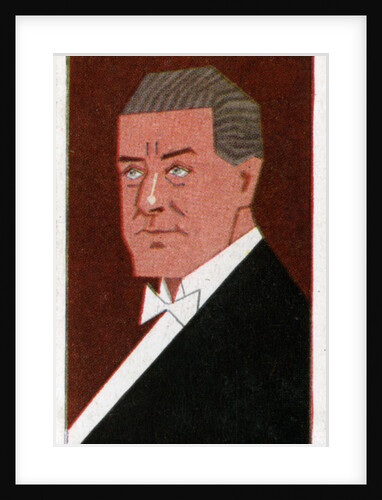 Matheson Lang, Canadian actor-manager and dramatist by Alick P F Ritchie