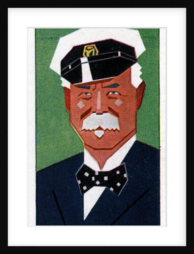 Sir Thomas Johnstone Lipton, 1st Baronet, British grocer and yachtsman by Alick P F Ritchie