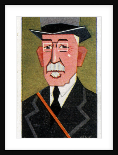 James Buchanan, 1st Baron Woolavington, British philantropist and racehorse owner by Alick P F Ritchie