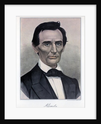 Abraham Lincoln, sixteenth President of the United States by Currier and Ives