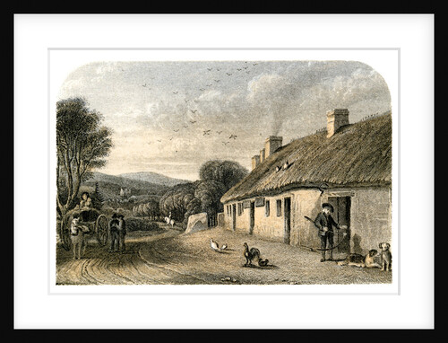 The birthplace of Robert Burns, Alloway, South Ayrshire, Scotland by Anonymous