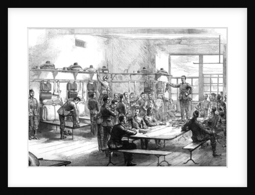 Sale of a deserter's kit in the barracks by Anonymous