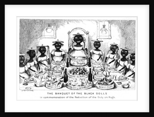 The Banquet of the Black Dolls by George Cruikshank